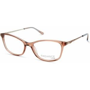 New Radiance by Viva VV 8010 045 Crystal Brown Eyeglasses 54/17/140